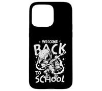 Custodia per iPhone 15 Pro Max Welcome Back To School Alien Dab Illustration Cool Student