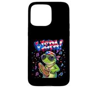 Custodia per iPhone 15 Pro Max Wepa Coqui Frog Puerto Rico Flag Güiro Music