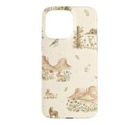 Custodia per iPhone 15 Pro Max Western Meadow Homestead Conigli Sheep Horse Farm Ranch