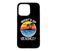 Custodia per iPhone 15 Pro Max What's Up Beaches? Spiaggia Palma Mare