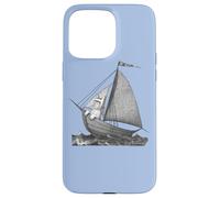 Custodia per iPhone 15 Pro Max Where the Wild Things Are Sailing on a Boat