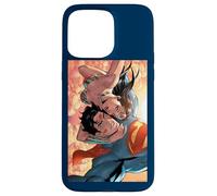 Custodia per iPhone 15 Pro Max Wonder Woman and Superman Flying Selfie