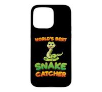 Custodia per iPhone 15 Pro Max Worlds Best Snake Catcher Snake Hunter Pit Viper Snake Lover