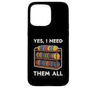 Custodia per iPhone 15 Pro Max Yes I Need Them All Disc Golf Men Shelf Joke Disc Golf