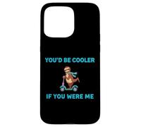 Custodia per iPhone 15 Pro Max You'd Be Cooler If You Were Me - Monopattino divertente con bradipo