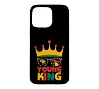 Custodia per iPhone 15 Pro Max Young King African American Black History Juneteenth