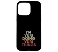 Custodia per iPhone 15 Pro Max Yuri Name Yuri Personalized Name First Given