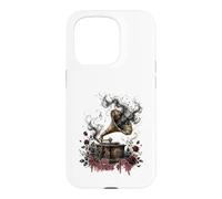 Custodia per iPhone 15 Pro Melodie del Macabro - grammofono gotico