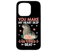 Custodia per iPhone 15 Pro Mi fai saltare il cuore Aw Otter Beat