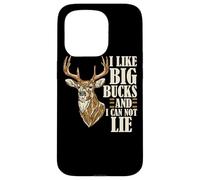 Custodia per iPhone 15 Pro Mi piacciono i Big Bucks e non posso mentire Buck Caccia