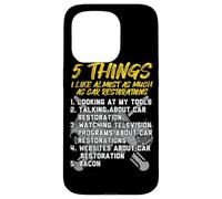 Custodia per iPhone 15 Pro Mi piace Restauro Auto Appassionato Ragazzo Hot Rod Meccanico
