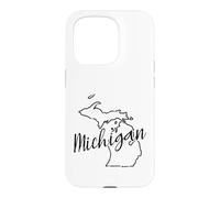 Custodia per iPhone 15 Pro Michigan Grandi Laghi Grandi Sogni