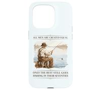 Custodia per iPhone 15 Pro Migliori Uomini Pesca Negli Anni Settanta Anni 70 Pescatore Nonno