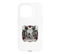 Custodia per iPhone 15 Pro Milizia Christi In Hoc Signo Vinces Cavaliere Sfondo
