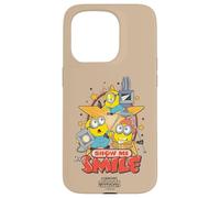 Custodia per iPhone 15 Pro Minions & Monsters Show Me That Smile