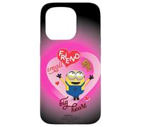 Custodia per iPhone 15 Pro Minions Small Friend Big Heart