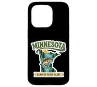Custodia per iPhone 15 Pro Minnesota, Terra dei 10.000 Laghi: Arte Avventurosa