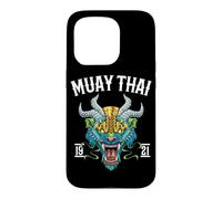Custodia per iPhone 15 Pro Mma E Muay Thai: tiger Demon Fighter
