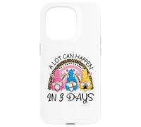 Custodia per iPhone 15 Pro Molto può accadere in 3 giorni gnomi Rainbow Ester Day