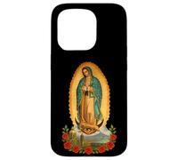 Custodia per iPhone 15 Pro Monumenti iconici di Guadalupe, Popocatépetl e Città del Messico
