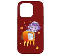 Custodia per iPhone 15 Pro Moshi Monsters Zaffi su Televisione Poppeteer Poppet