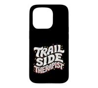 Custodia per iPhone 15 Pro Mountain Biker Trail Side Therapist MTB Cycling