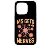 Custodia per iPhone 15 Pro MS ottiene sui miei nervi divertente consapevolezza medica dicendo