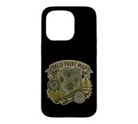 Custodia per iPhone 15 Pro MUD PRINT MAP Mappa di tracce animali sul campo