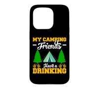 Custodia per iPhone 15 Pro My Camping Friends Have Drinking Hiking Camper Adventure