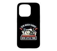 Custodia per iPhone 15 Pro My Fabric Stash Is A Collection - Trapunta divertente per trapuntatura e cucito
