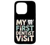 Custodia per iPhone 15 Pro My First Dentist Visit Kids Spazzolino da denti Smile