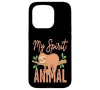 Custodia per iPhone 15 Pro My Spirit Animal Bradipo divertente carino