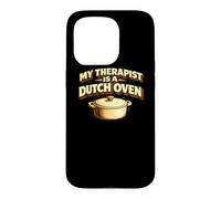 Custodia per iPhone 15 Pro My Therapist Is A Dutch Oven Sourdough Bread Baking Baker
