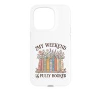 Custodia per iPhone 15 Pro My Weekend Is Fully Booked Graphic Novel