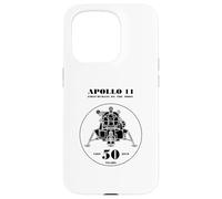 Custodia per iPhone 15 Pro Nasa Artemis II Apollo 11 Primi umani sulla luna 50 anni