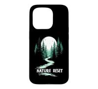 Custodia per iPhone 15 Pro Nature Reset Trekking Lento Natura Calma