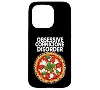 Custodia per iPhone 15 Pro Neapolitan Pizza Obsessive Cornicione Disorder Chef