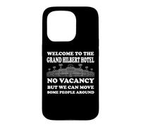 Custodia per iPhone 15 Pro Nerdy Welcome Grand Hilbert Hotel Senza Posto Libero Insegnante di Matematica