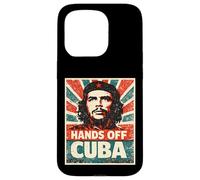 Custodia per iPhone 15 Pro “Nessuno tocchi Cuba”, Vintage contro la guerra