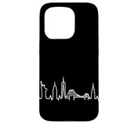 Custodia per iPhone 15 Pro New York, orizzonte, statua, di, libertà, battito cardiaco