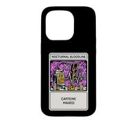 Custodia per iPhone 15 Pro Nights Owl Gamer Nocturnal Bloodline Caffeine Maxed