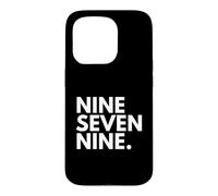 Custodia per iPhone 15 Pro NINE SEVEN NINE Codice area 979 College Station TX Texas Stati Uniti d'America