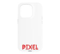 Custodia per iPhone 15 Pro Nome del gatto Pixel Regali All I Need Is Coffee Cat Named Pixel