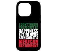 Custodia per iPhone 15 Pro Non conosco il segreto della felicità Cibo Ristorante messicano