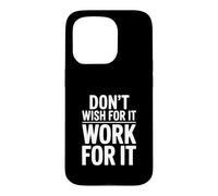 Custodia per iPhone 15 Pro Non desiderare che funzioni per esso