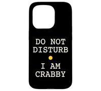 Custodia per iPhone 15 Pro Non disturbare Sono Crabby Crostacei Osservatore