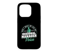 Custodia per iPhone 15 Pro Non farmi usare il mio responsabile regionale Voice Funny Management