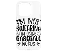 Custodia per iPhone 15 Pro Non giuro che sto usando parole di baseball