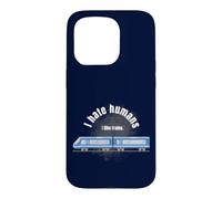 Custodia per iPhone 15 Pro non mi piacciono le persone e amo treni nerd autista vari ASS