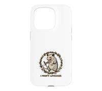 Custodia per iPhone 15 Pro Non mi scuso Opossum